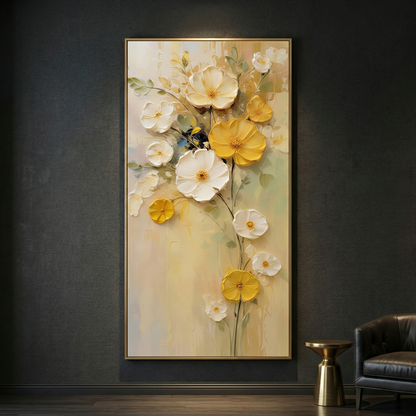 Cosmos Aeterna in a dark lounge with a black leather chair