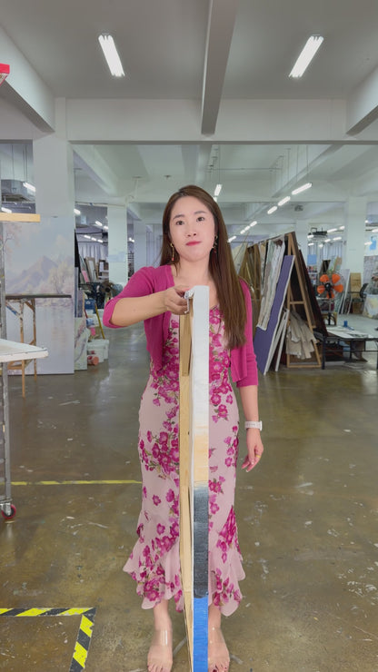 Workshop video showing Golden Summit turning from a narrow side profile to a complete frontal view