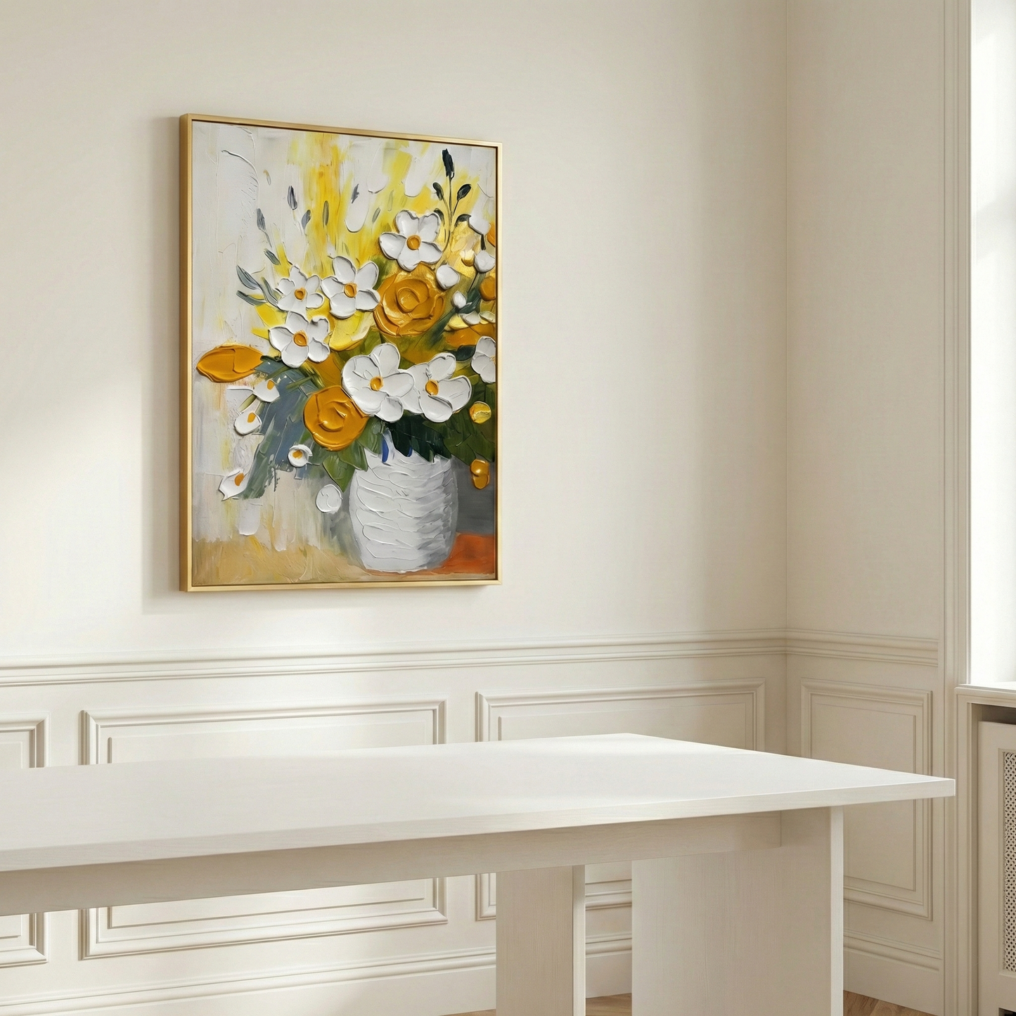 Solaris Impasto displayed in a bright dining room