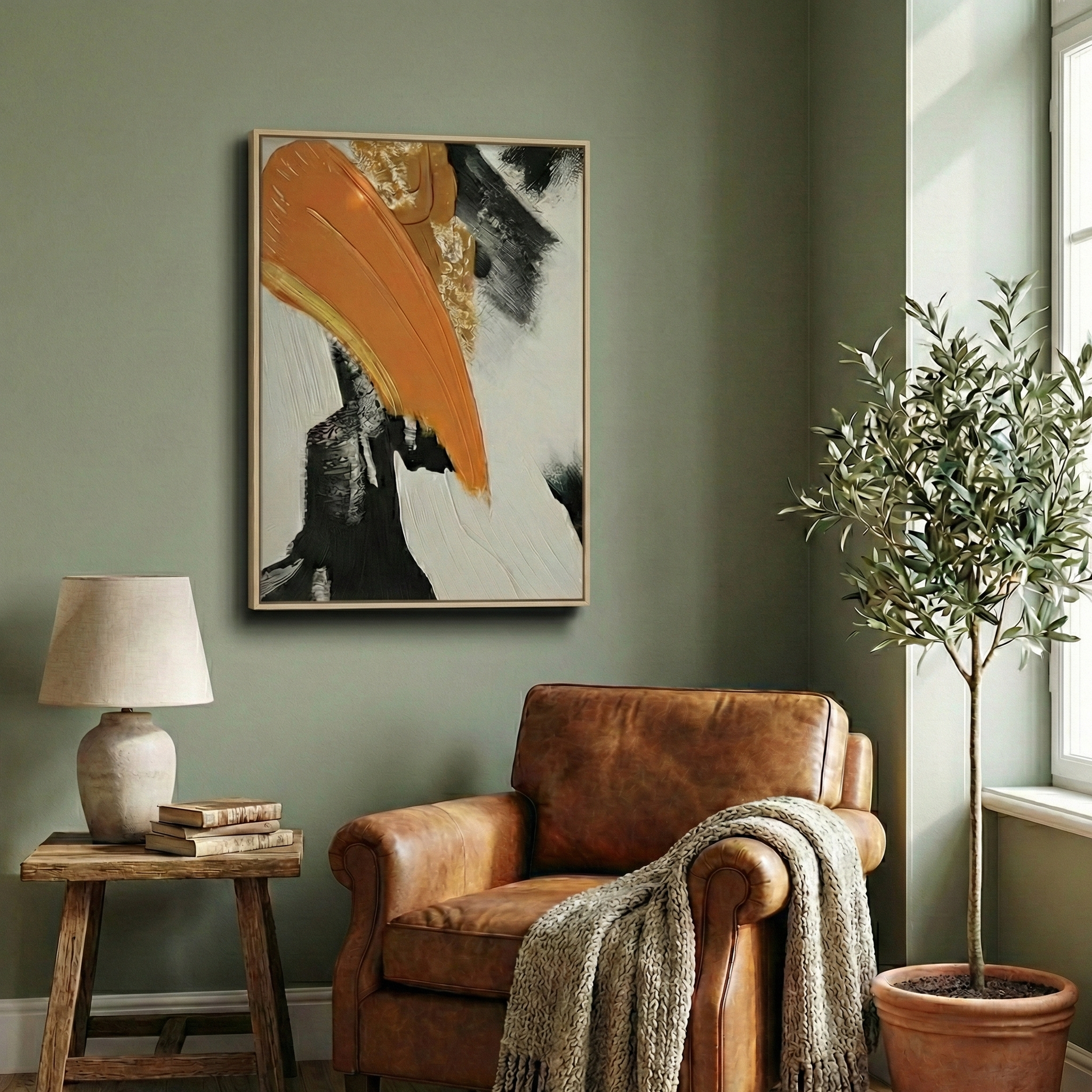 The Terra in a warm reading corner